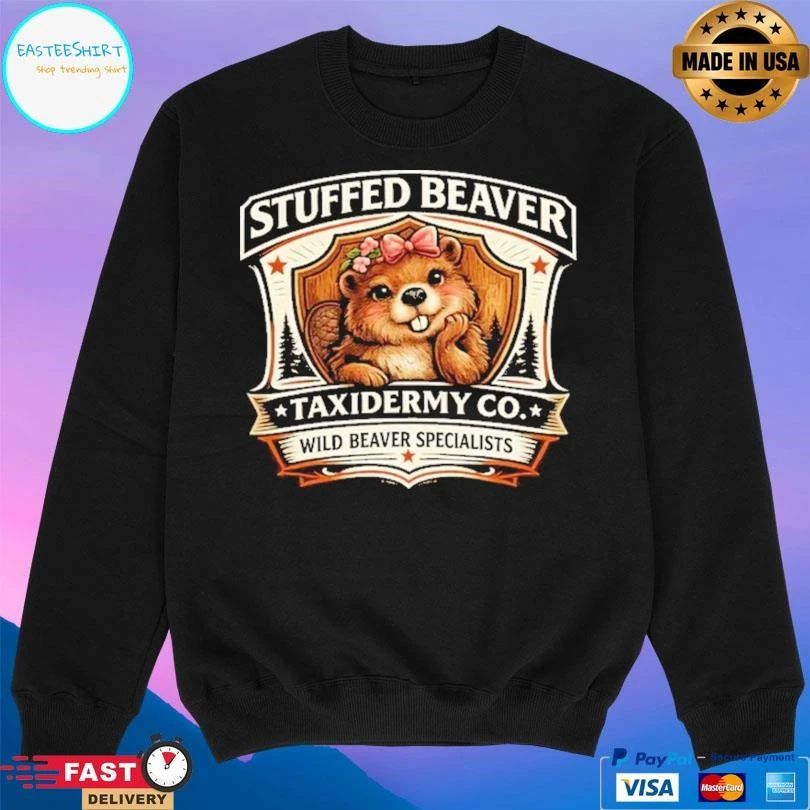 Stuffed Beaver Taxidermy Co Wild Beaver Specialists T-shirts