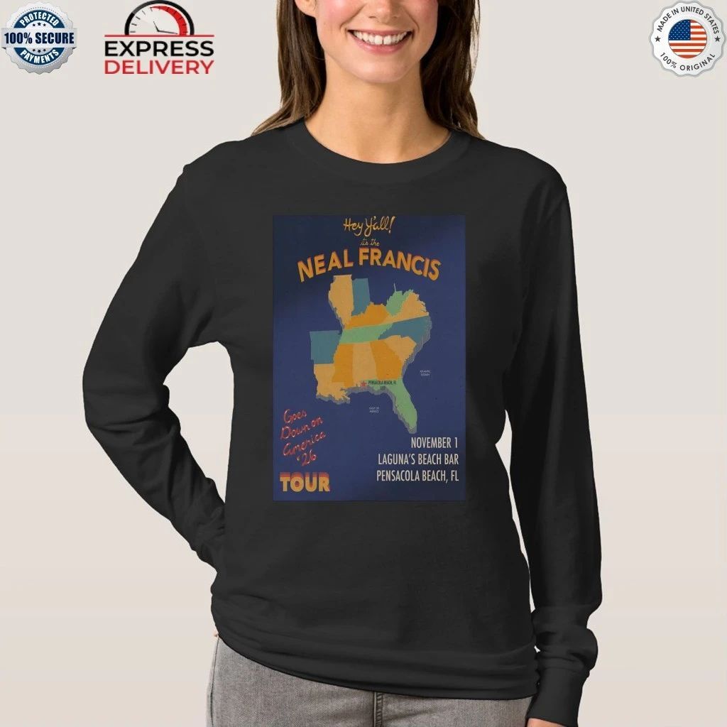 Neal Francis Pensacola Beach FL 11 1 2026 Shirt