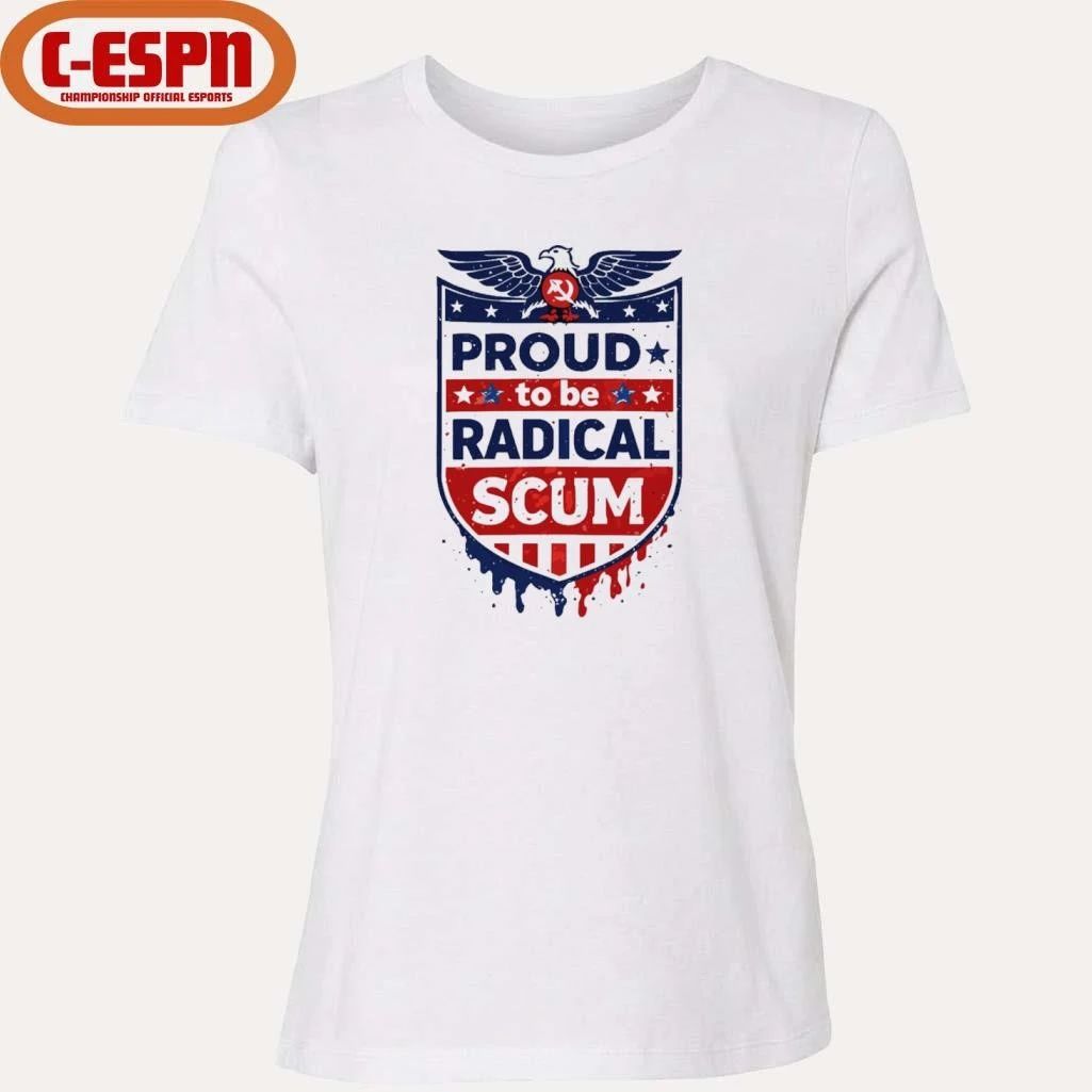 Vintage Proud To Be Radical Left Scum Shirt