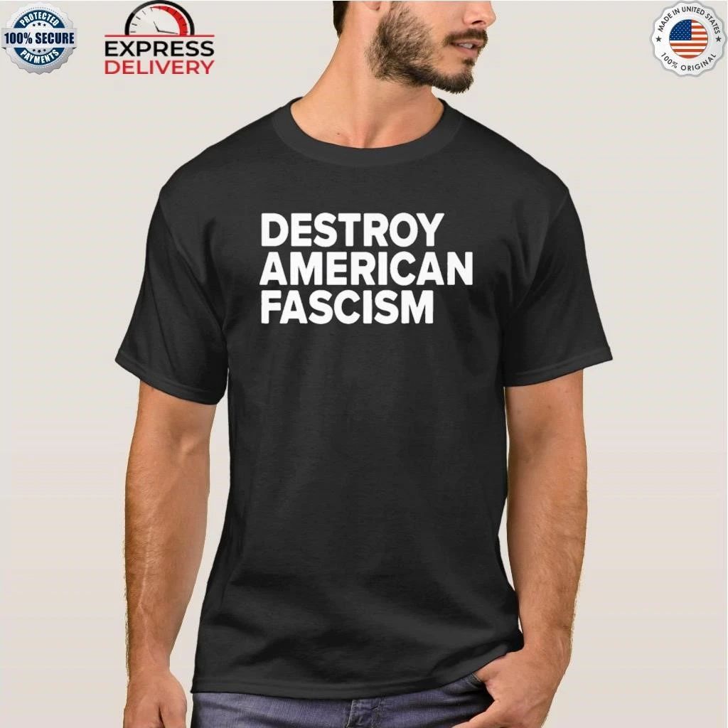 Tom Morello Destroy Ameican Fascism Shirt