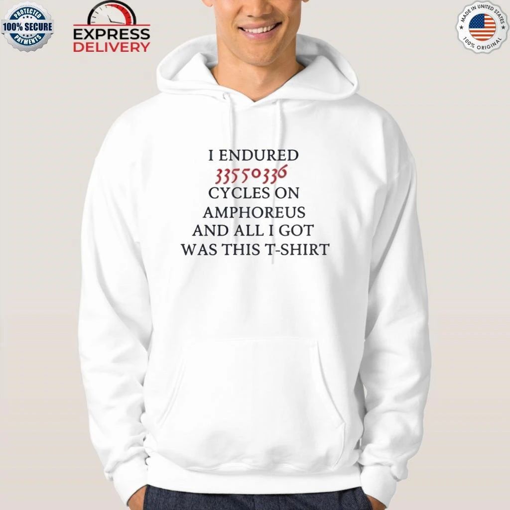 I Endured 33550336 Cycles On Amphoreus And All I Got Was This Shirt