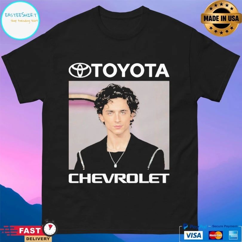 Timothée Chalamet X Toyota Car Brand Actor Toyota Chevrolet T-shirts