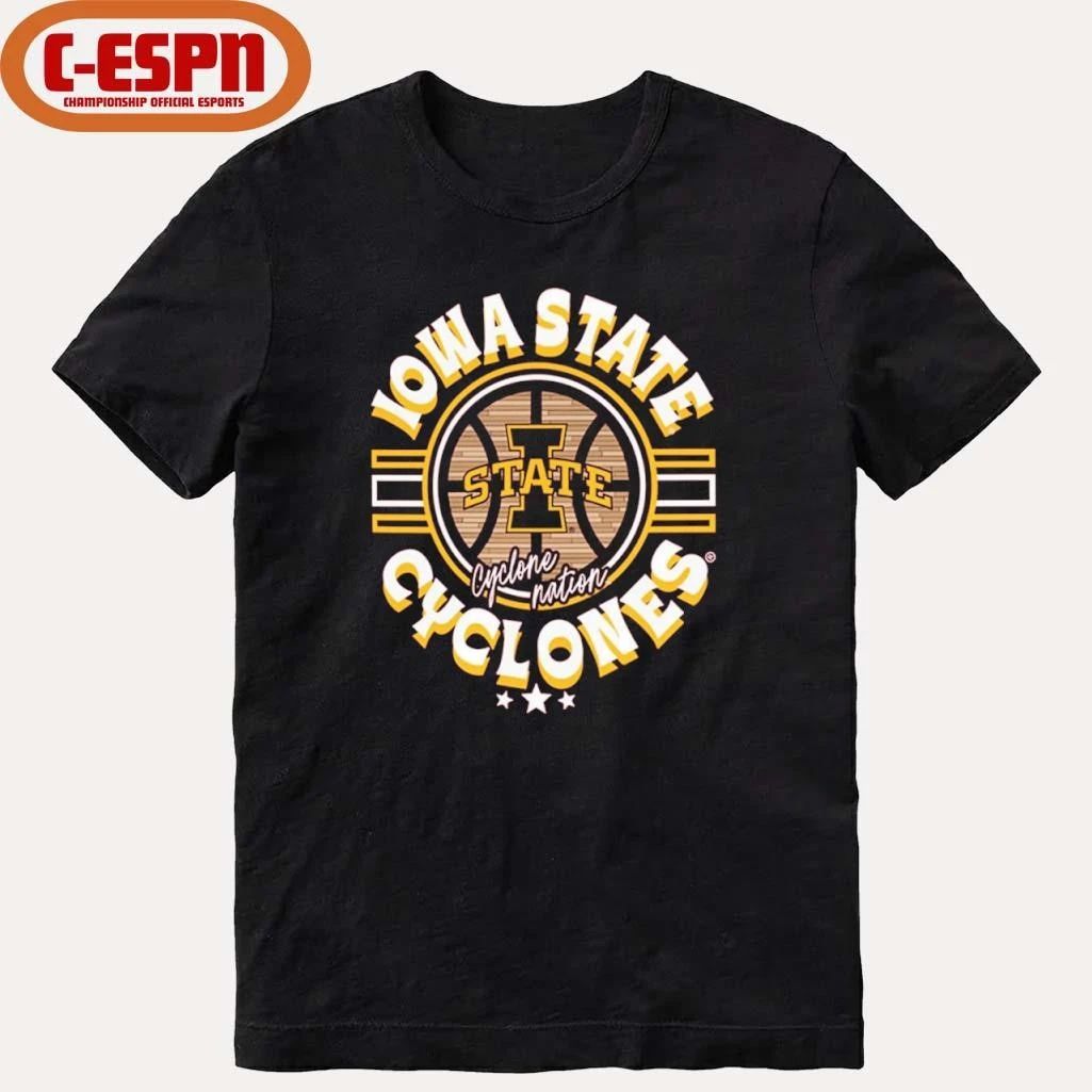 Iowa State Cyclones Basketball Court Ball Shirt
