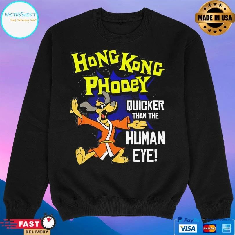 Hong Kong Phooey Quicker Than The Human Eye T-shirts