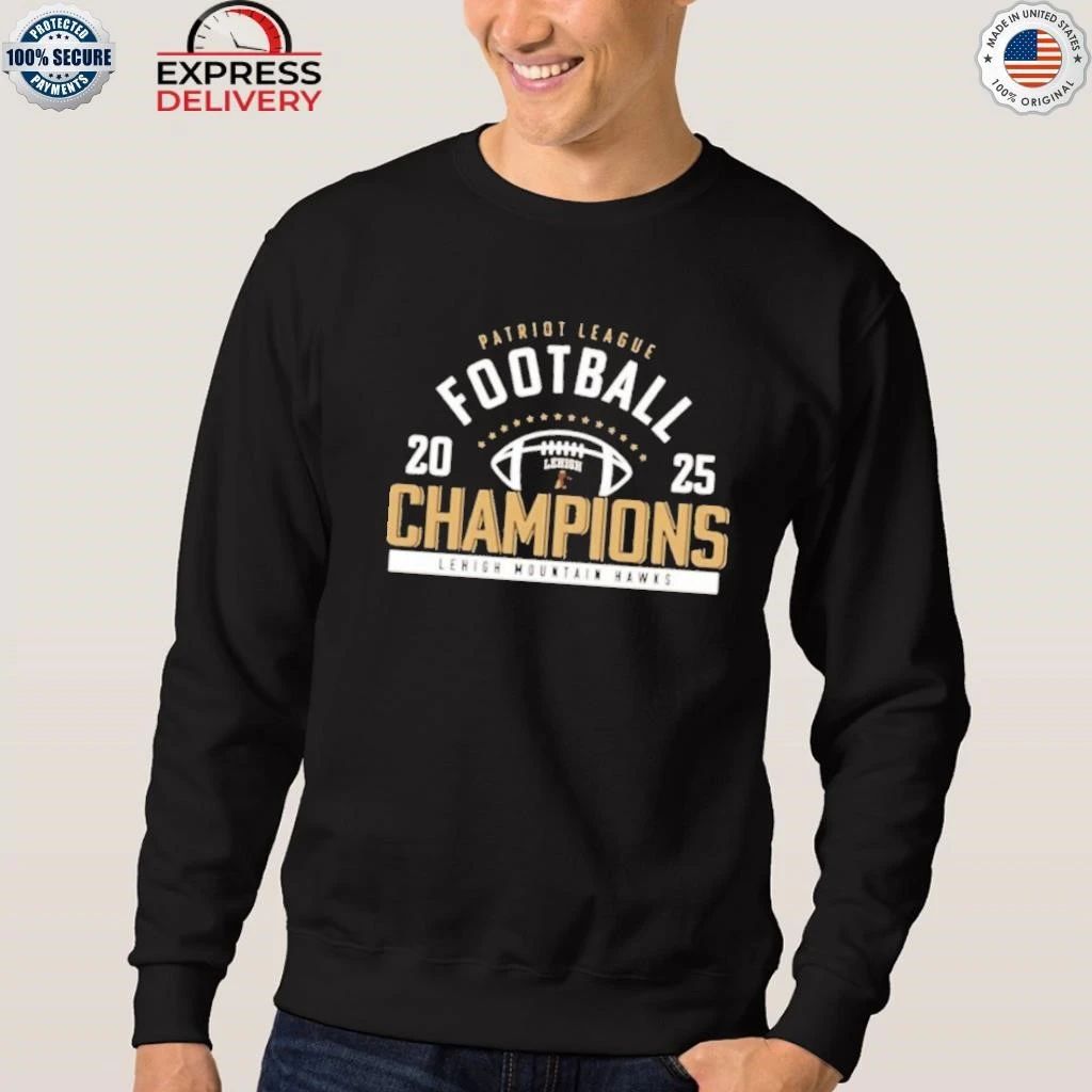 Lehigh Football 2025 Patriot League Champs Shirt