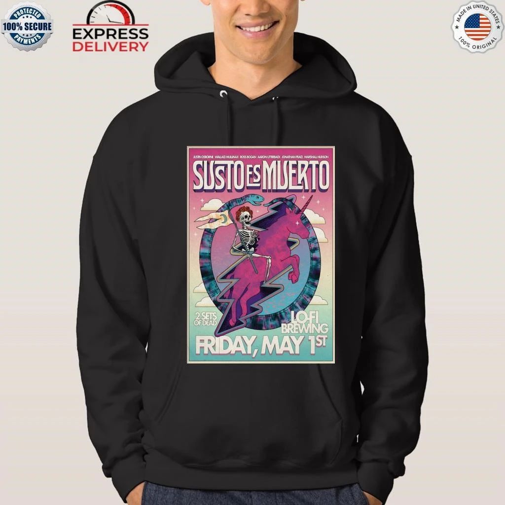 Susto Es Muerto May 1 2026 In Charleston SC Shirt