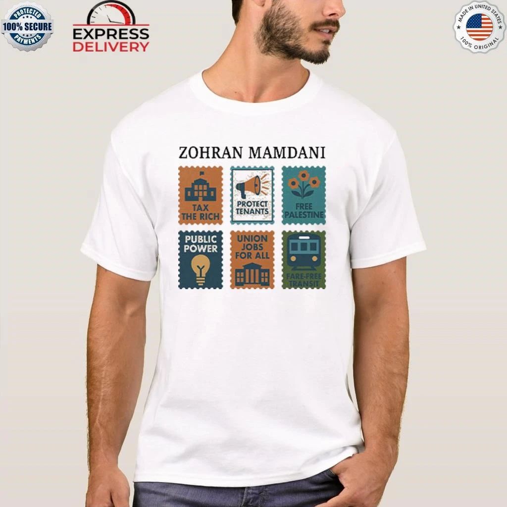 Zohran Mamdani Tax The Rich Shirt