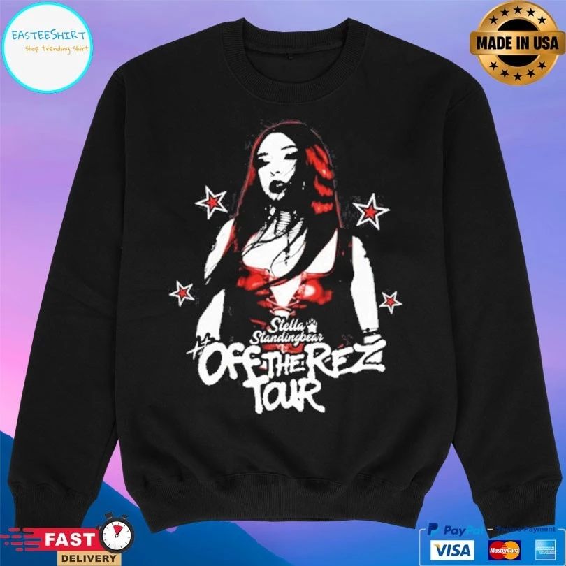 Stella Standing Bear Off The Rez Tour T-shirts