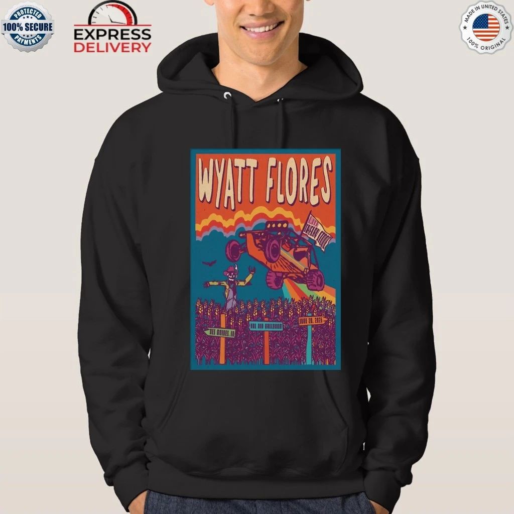 Wyatt Flores at Val Air Ballroom 20 Jun 2026 Shirt