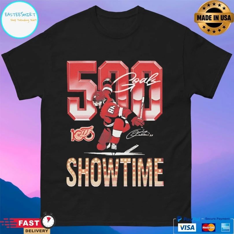 Patrick Kane Detroit 500 Goals Showtime T-shirt