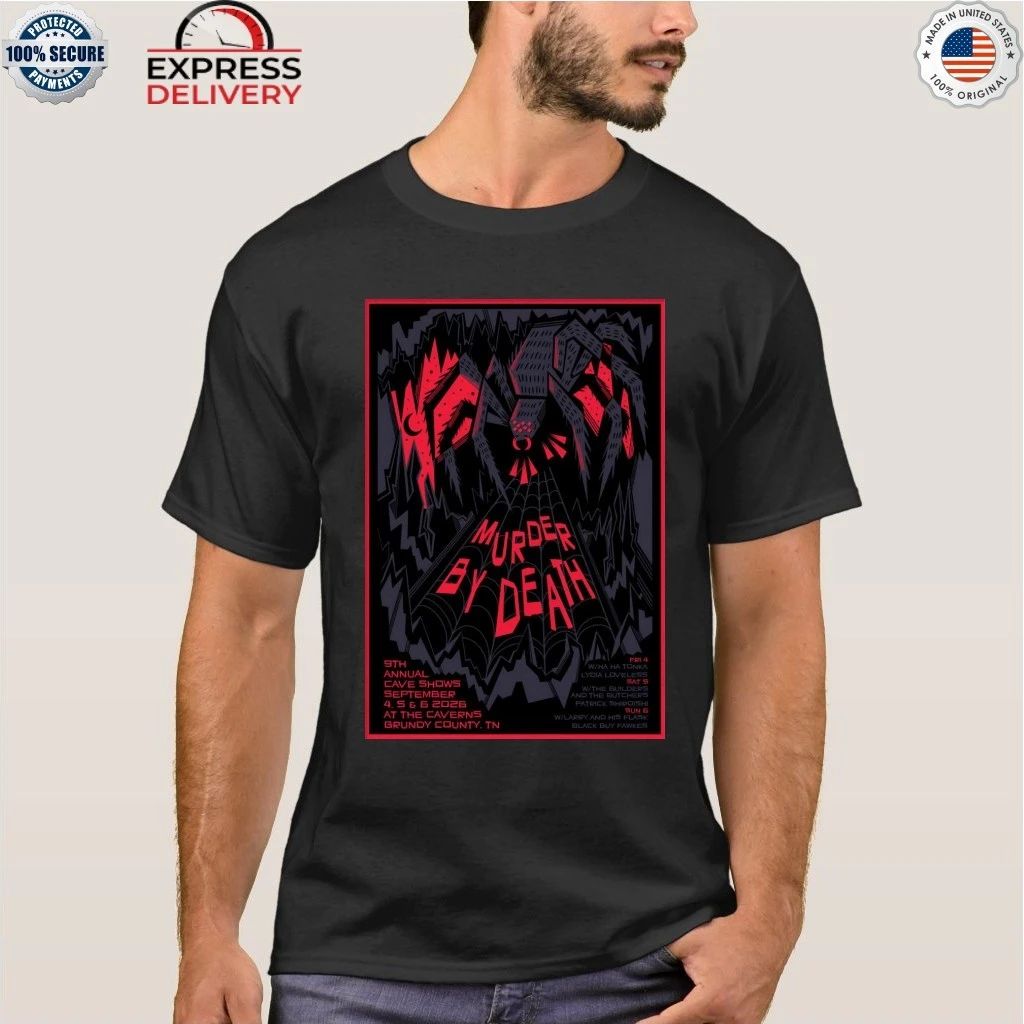 Murder By Death Pelham TN 9 4-9 6 2026 Shirt