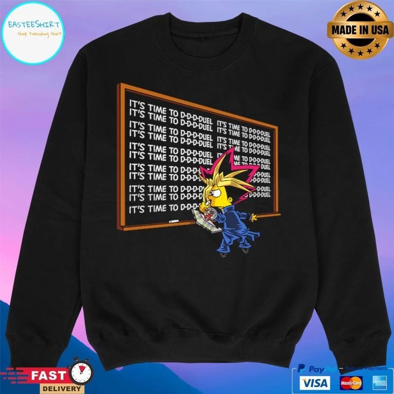 Yugi Detention It’s Time To Ddd Duel T-shirt