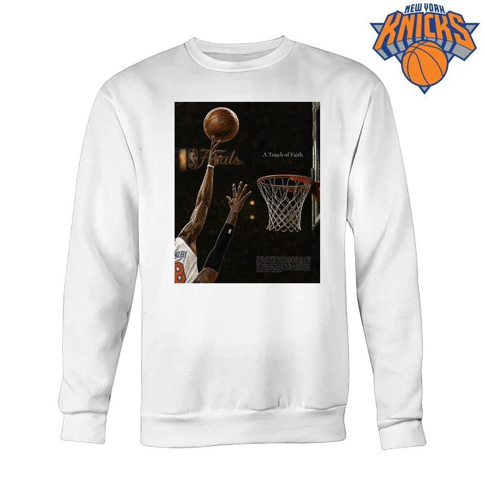 OG Anunoby A Touch of Faith New York Knicks NBA Finals 2026 Shirt