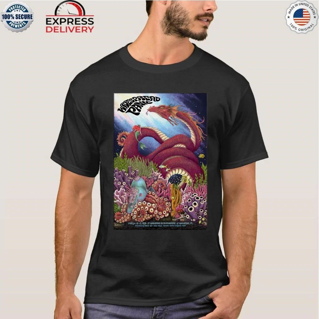 Widespread Panic St. Augustine FL 3 20-3 22 2026 Shirt