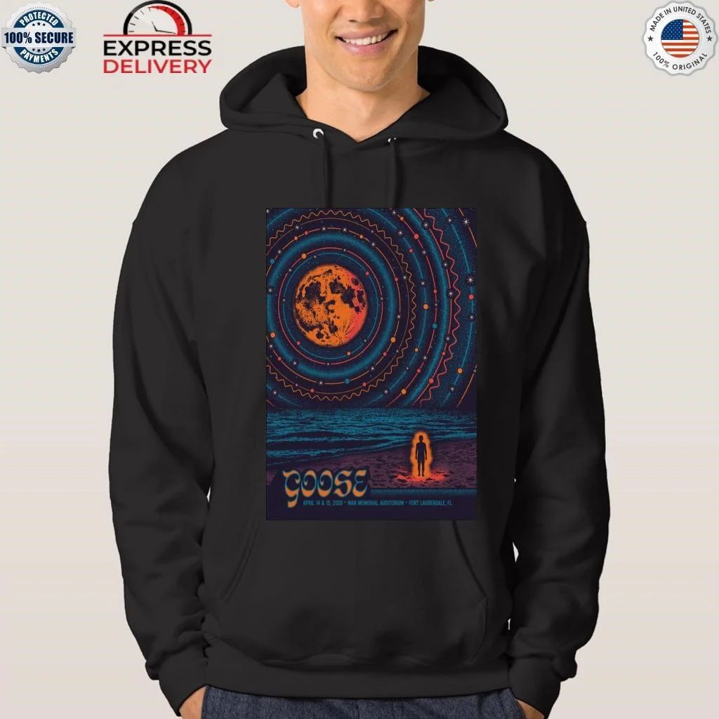 Goose Apr 14-15 2026 War Memorial Auditorium in Fort Lauderdale FL Shirt