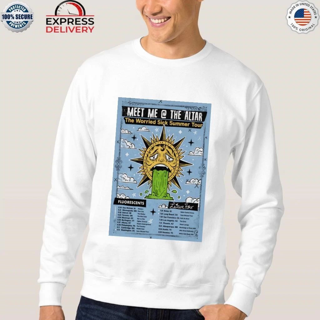 Meet Me @ The Altar The Worried Sick Summer Tour 2026 Shirt