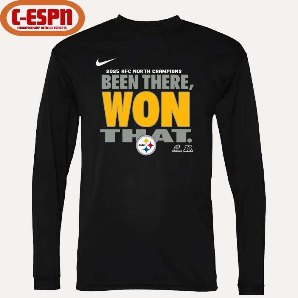 Been There, Won That Steelers AFC North Division Champions Shirt