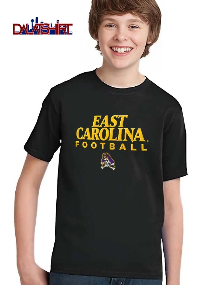 East Carolina Pirates NCAA Football Skull Crossbones Mascot Logo shirt