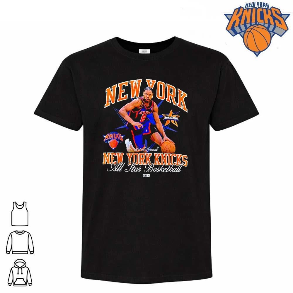 Kith Latrell Sprewell New York Knicks All Star Basketball Vintage Style NBA Finals 2026 Shirt