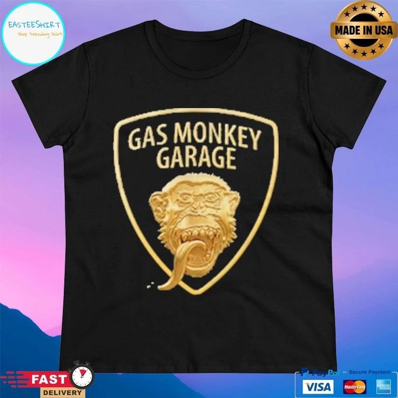 Gas Monkey Garage Shield T-shirts