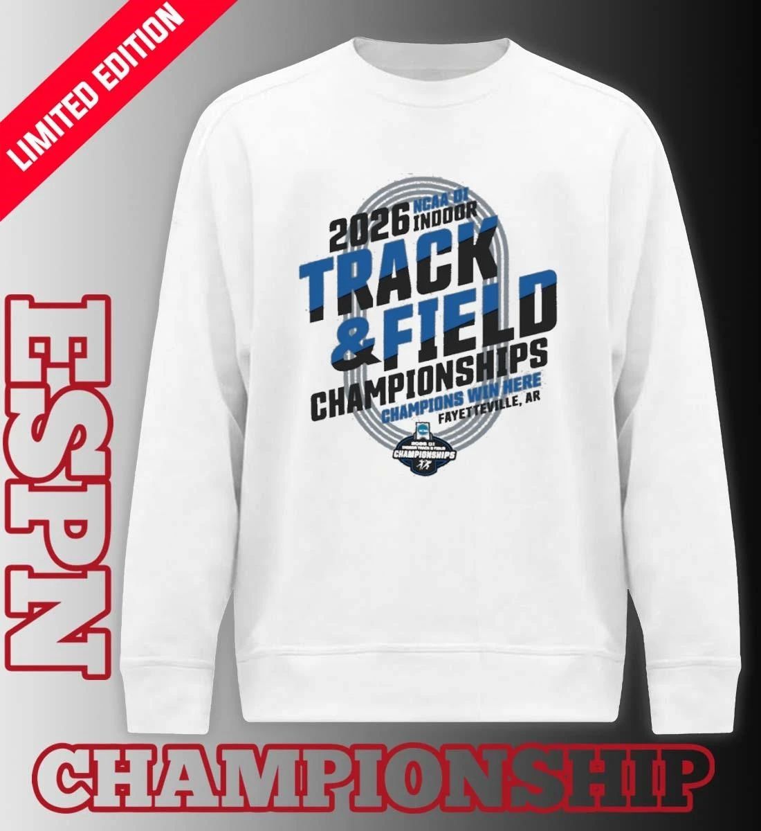 2026 NCAA DI Indoor Track & Field Championships T-Shirt