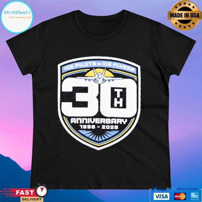 Ice Pilots Ice Flyers 30th Anniversary 1996-2026 T-shirts