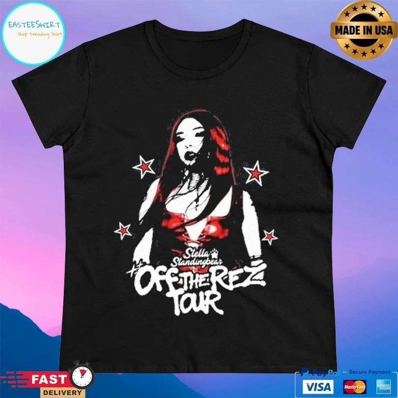 Stella Standing Bear Off The Rez Tour T-shirts