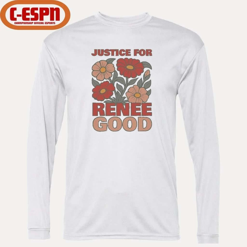Justice for Renee Nicole Good Retro Flower Shirt