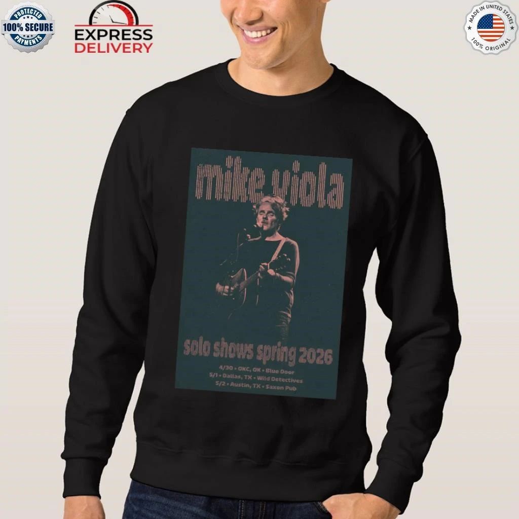 Mike Viola Spring 2026 Solo Tour Shirt