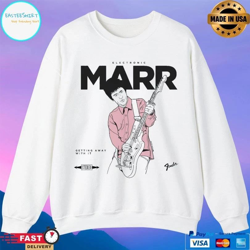 Electronic Marr Getting Away With It T-shirts