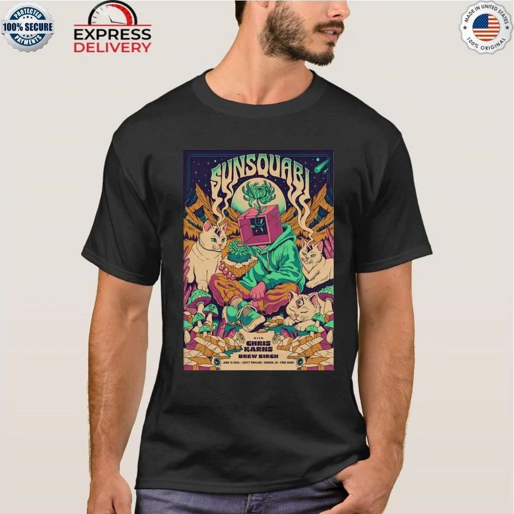 Sunsquabi Denver CO On June 13 2026 Shirt