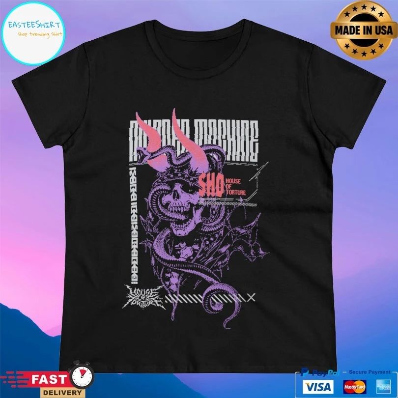 Sho House Of Torture Devil Horn Skull T-shirt
