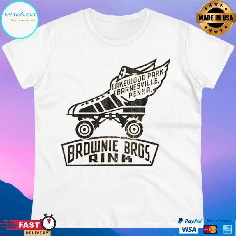 Brownie Bros Rink Lakewood Park Barnesville Penna T-shirts