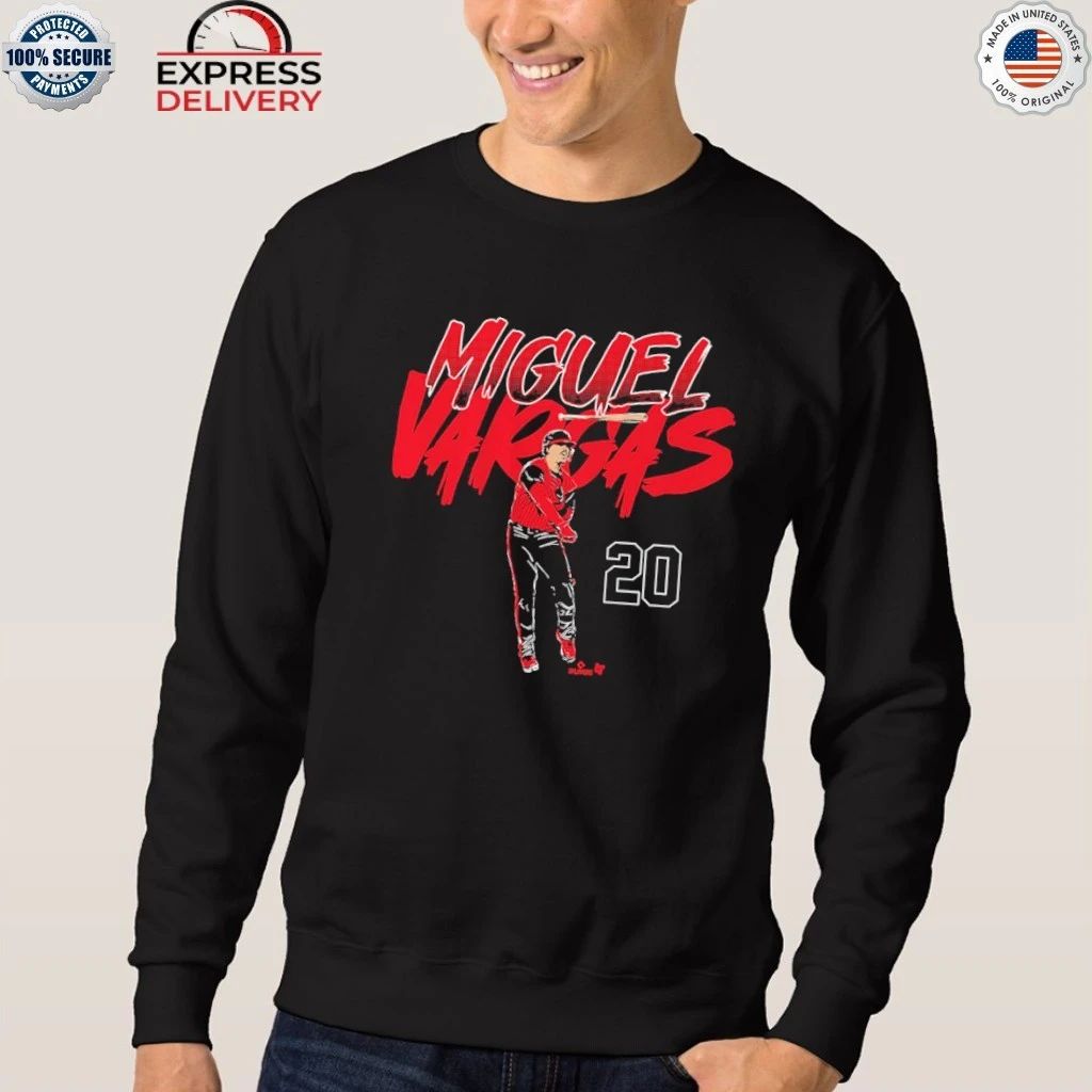 Miguel Vargas Slugger Swing Number Shirt