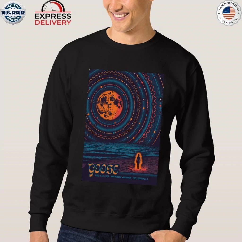 Goose Apr 14-15 2026 War Memorial Auditorium in Fort Lauderdale FL Shirt