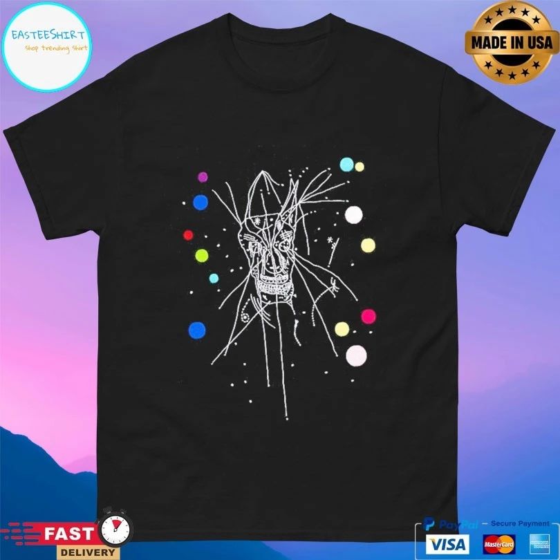 Current 93 I Am The Last Mask Embroidered T-shirts