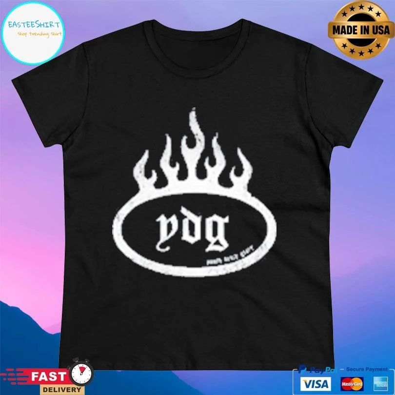 Ydg Flame Logo Fire T-shirts
