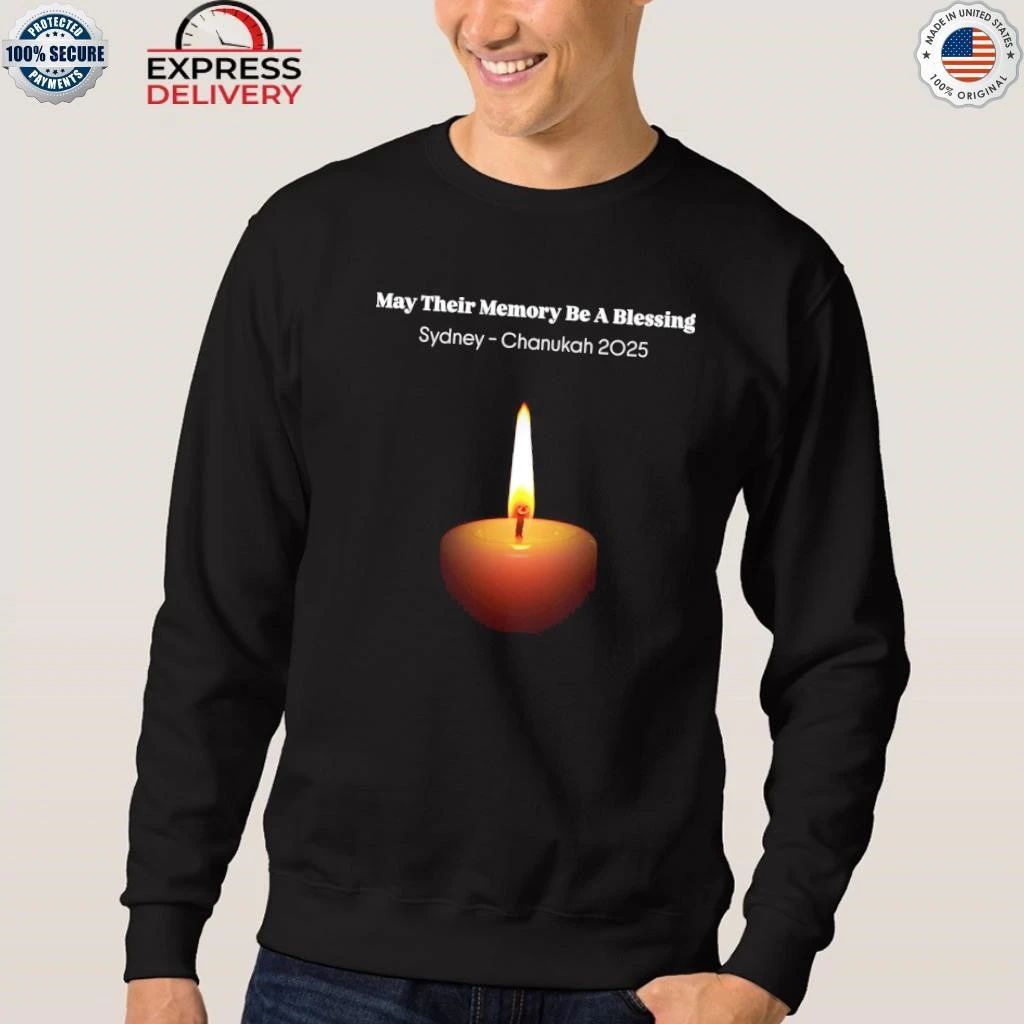 May Their Memory Be A Blessing Sydney Chanukah 2025 Shirt