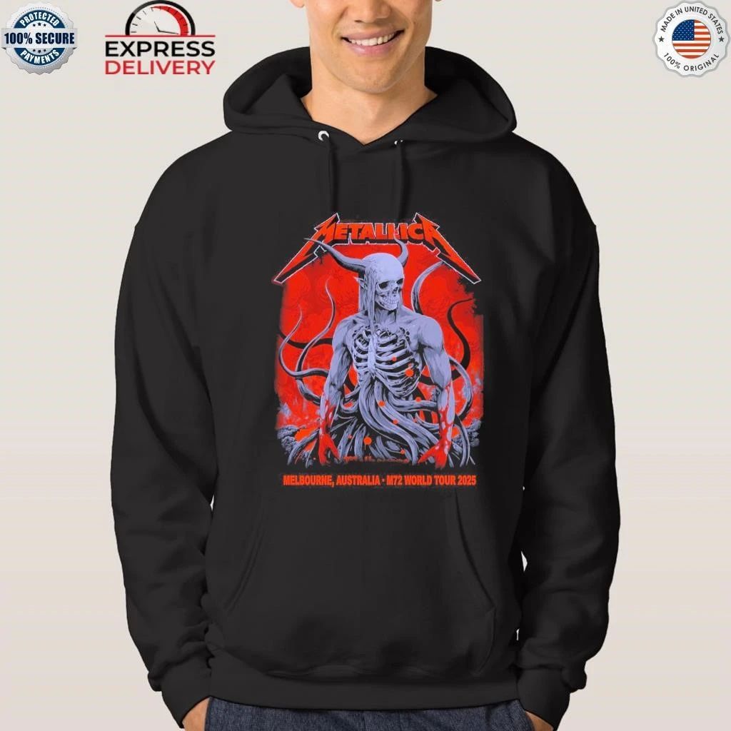 Metallica Melbourne Merchandise Shirt