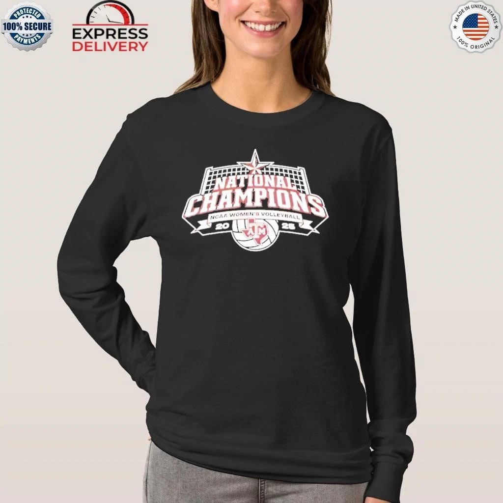 Texas A&M Volleyball 2025 National Champions Logo Shirt