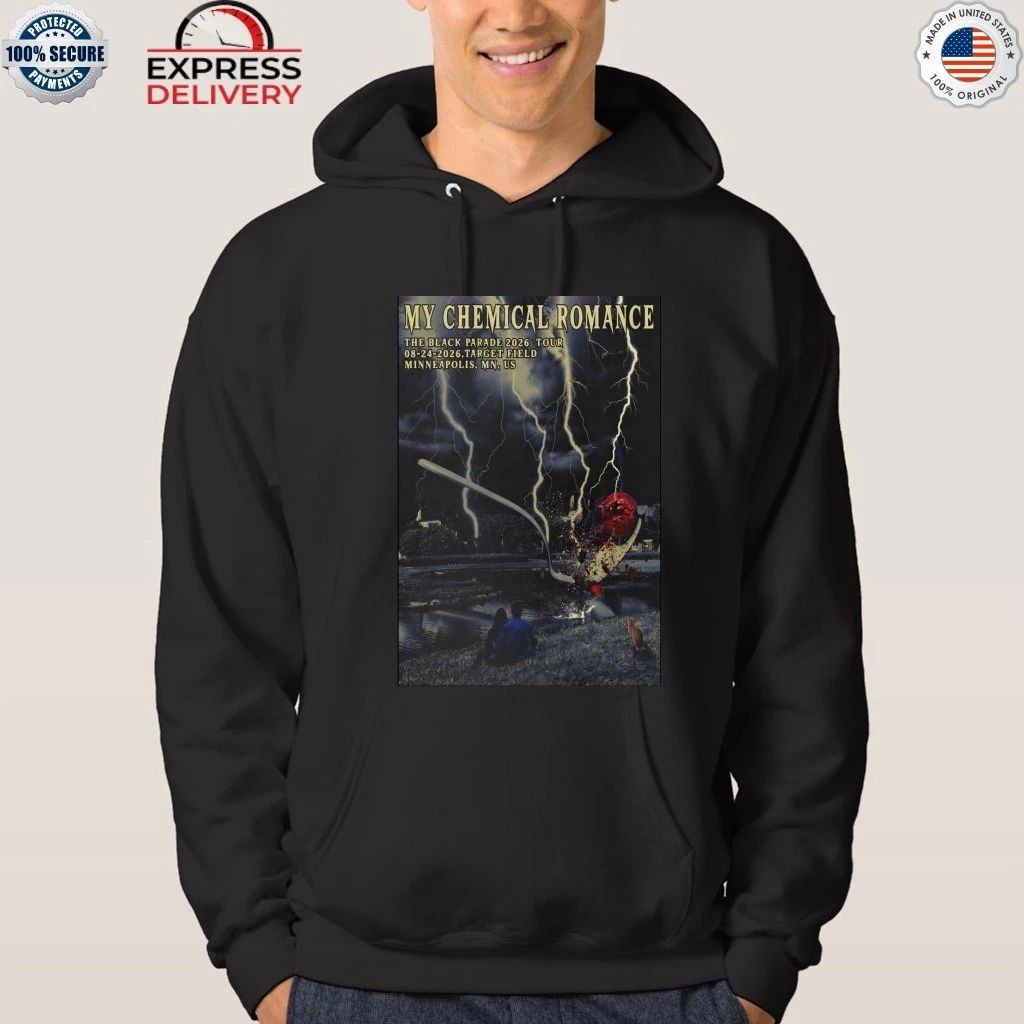 My Chemical Romance The Black Parade Tour In Minneapolis MN On Aug 24 2026 Shirt