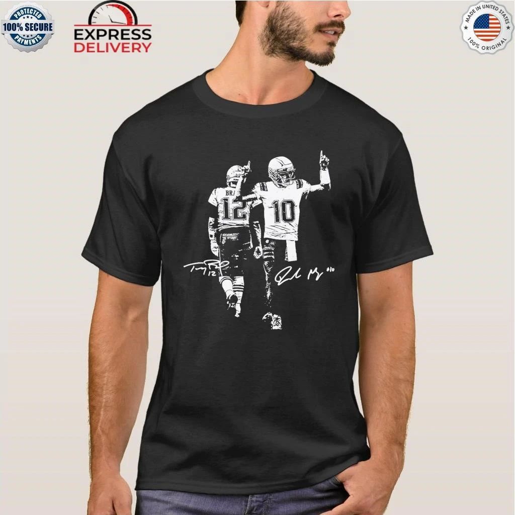 Drake Maye And Tom Signature Shirt