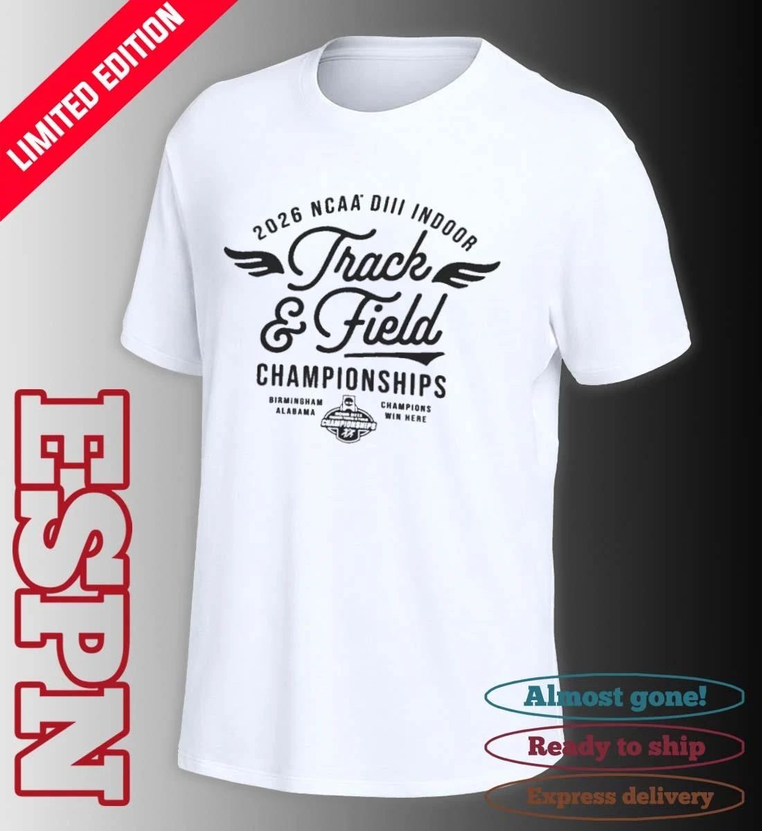 2026 NCAA Division III Indoor Track & Field Final Shirt