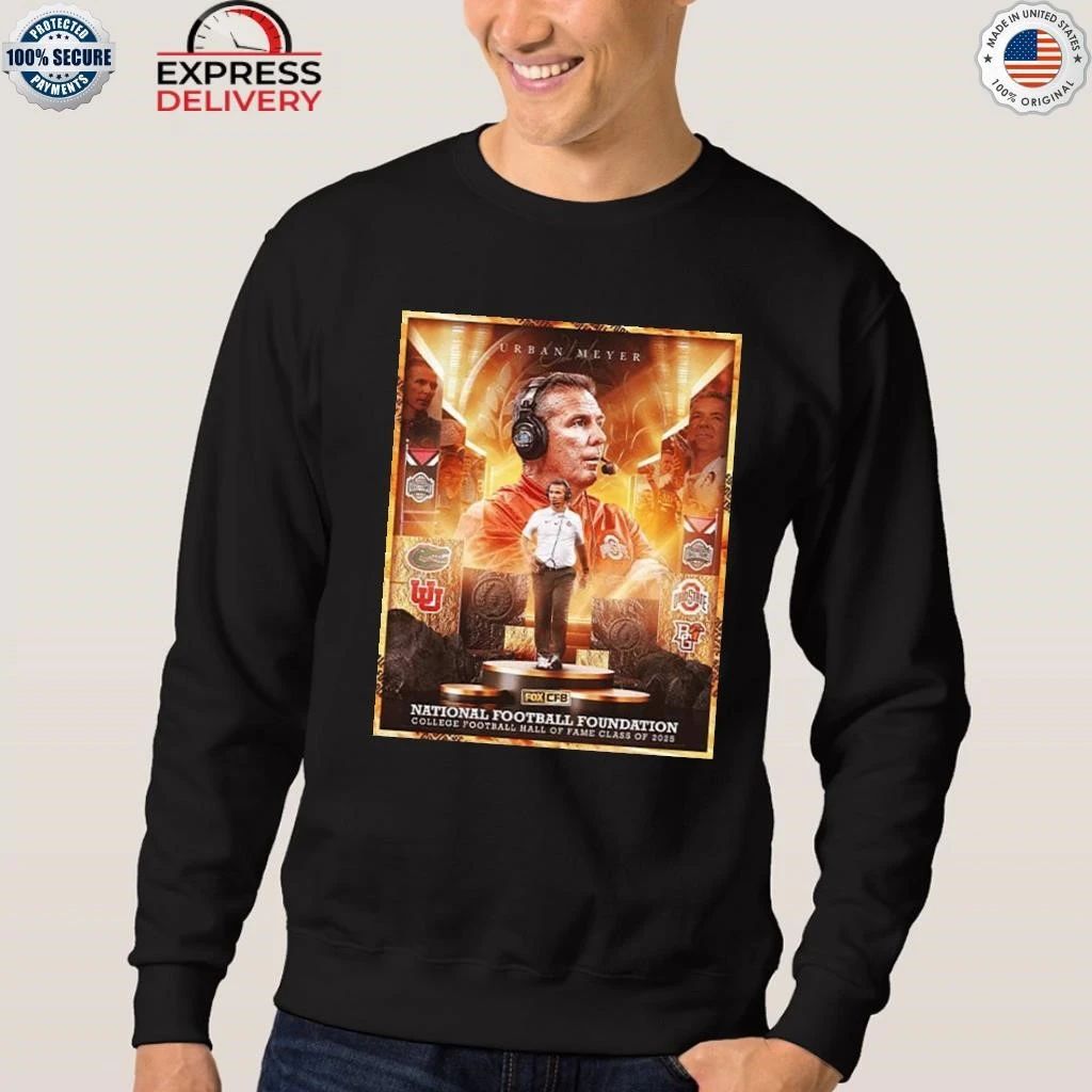 Congrats Coach Urban Meyer Being Inducted Into The 2025 College Football Hall Of Fame Shirt