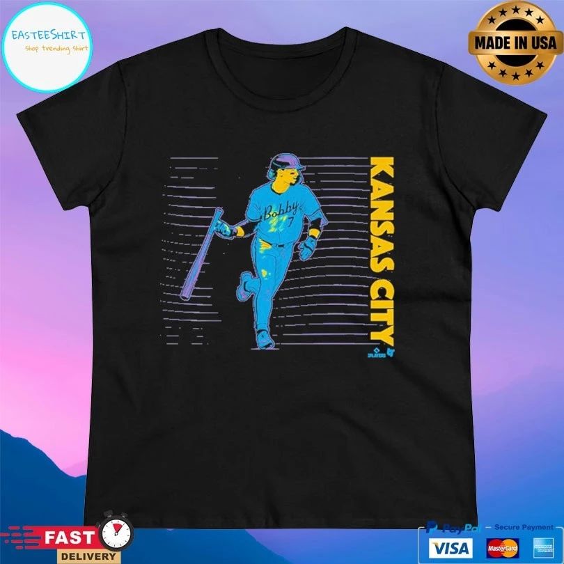 Kansas City Royals Bobby Witt Jr Neon Nights T-shirts