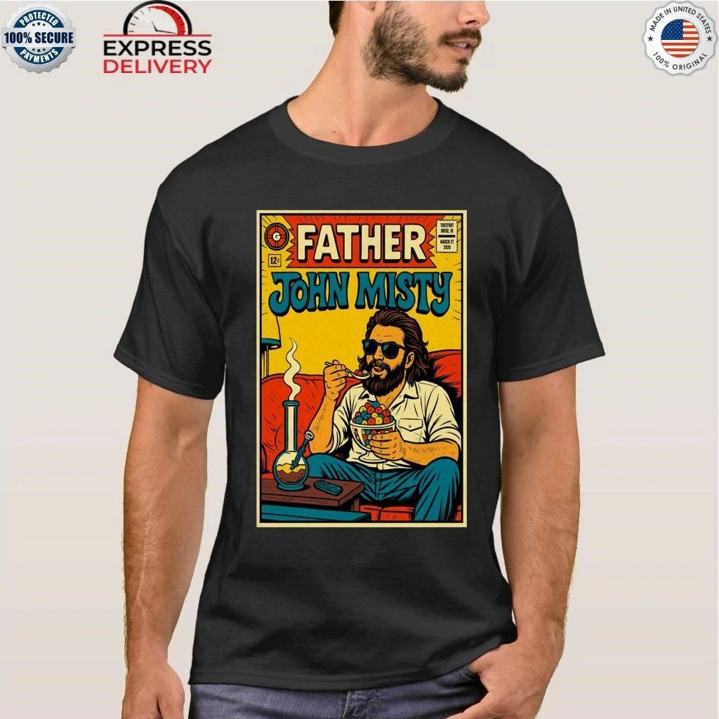 Father John Misty at the Channel 24 in Sacramento, CA for Mar 27, 2026 Shirt
