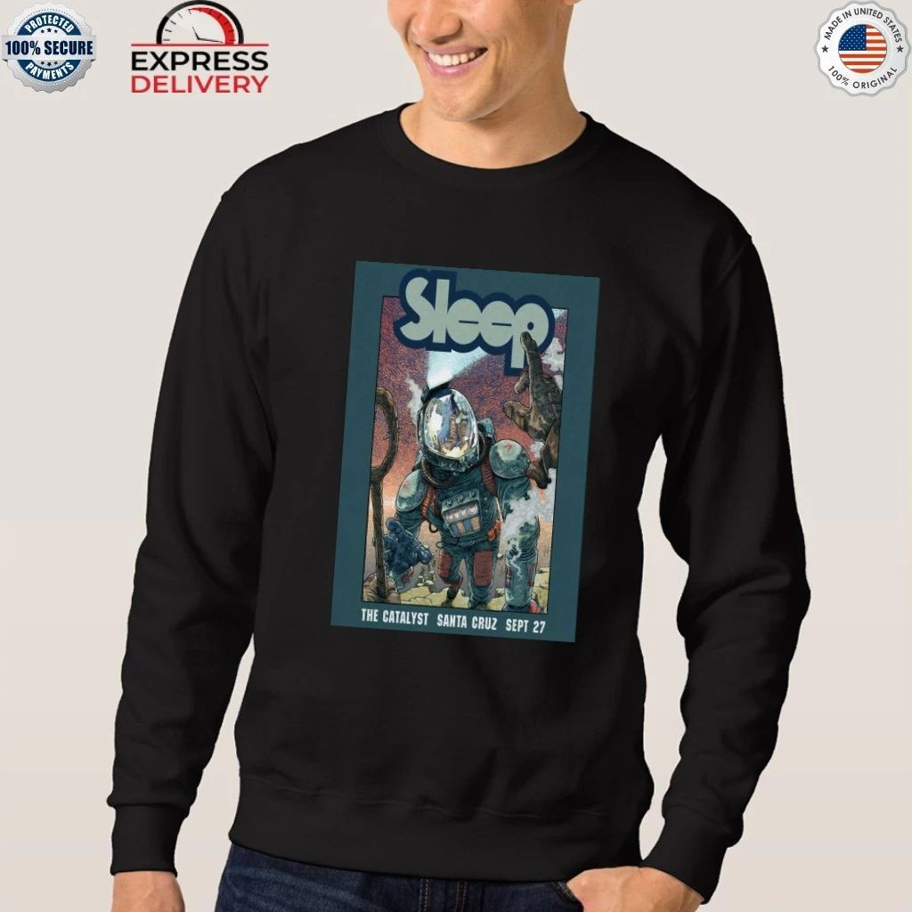 Sleep In Santa Cruz CA On Sept 27 2026 Tour Shirt