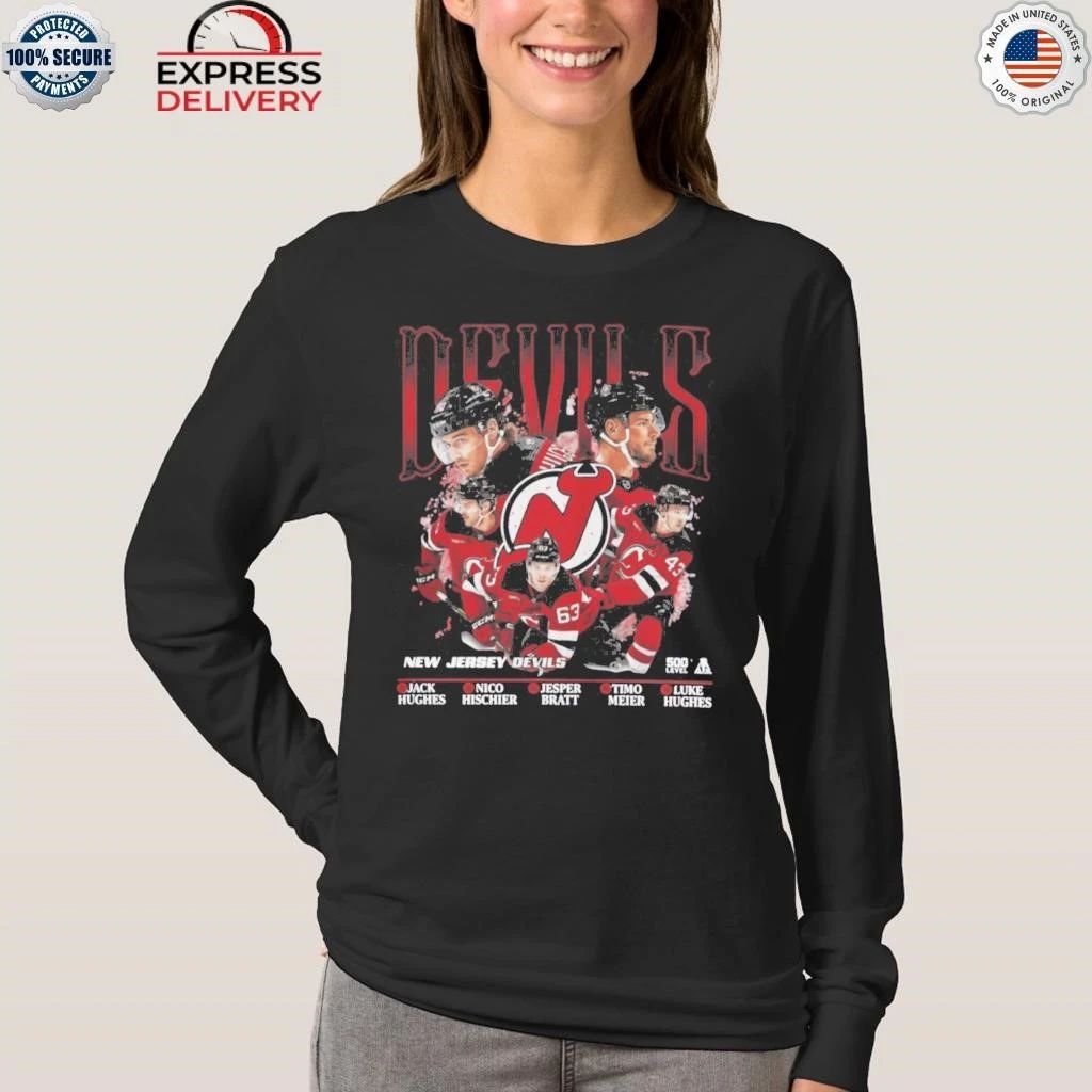 Nhl New Jersey Devils 5 Stars Shirt