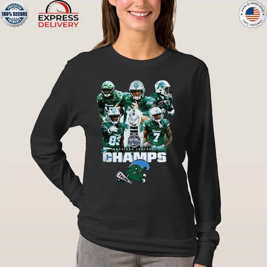 Tulane American Football Champions 2025 Shirt