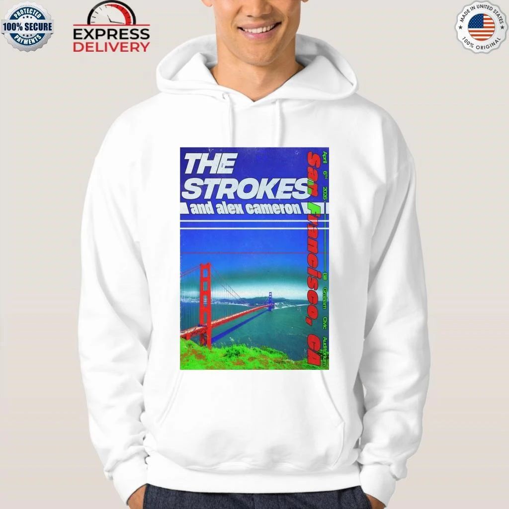 The Strokes And Alex Cameron In San Francisco CA On Apr 6 2026 Shirt